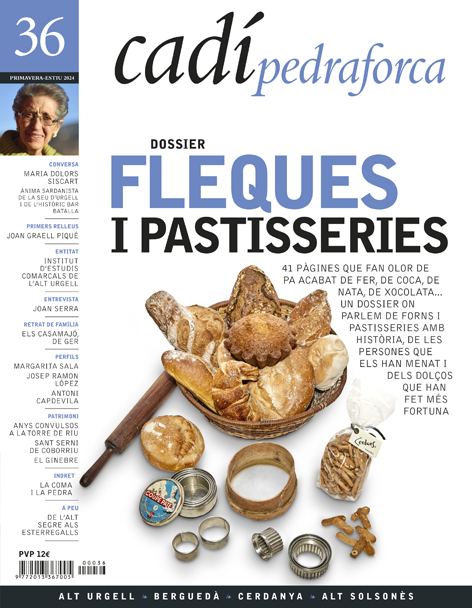 La revista '#Cadí-Pedraforca' dedica el seu nou número als forns i pastisseries de l'#AltUrgell, la #Cerdanya, el #Berguedà i la #ValldeLord. I la Conversa del nou exemplar és amb M. Dolors Siscart. #laSeu #Pirineu + info: tuit.cat/9AbS3