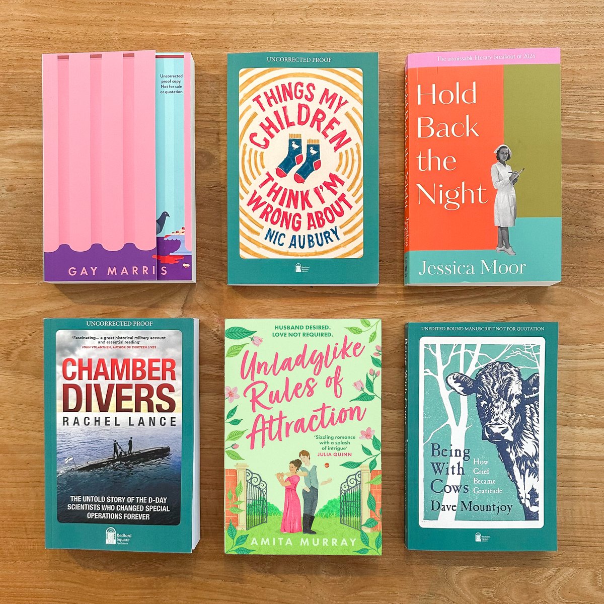 We don't judge books by their covers, but we're excited to show off these gorgeous titles that will be hitting shelves in May and June! From captivating fiction to insightful non-fiction, we're proud to work on such an incredible range of books👏 Which are already on your TBR?
