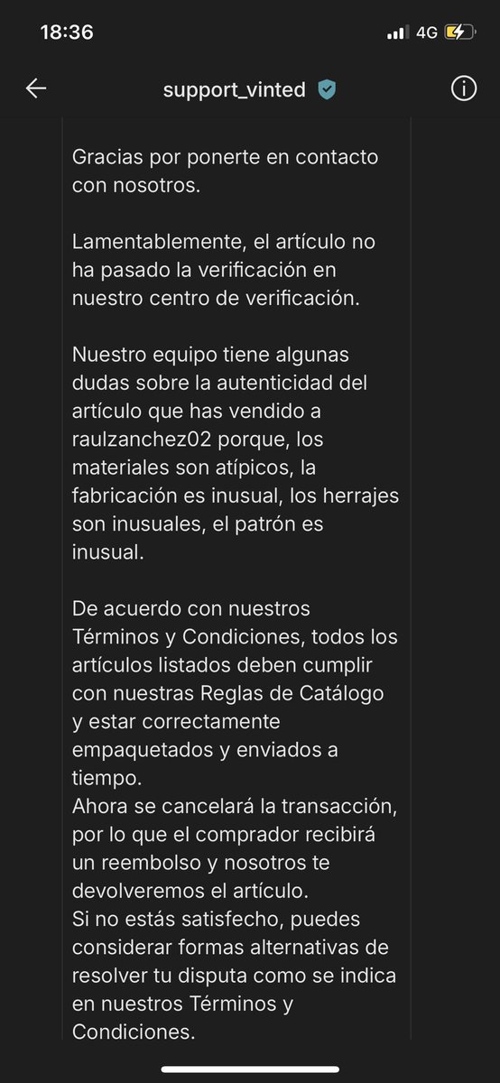 Ahora viene la mejor parte a los meses los vendo, pero la única diferencia es que ahora son falsos y que no pueden compensarme de ninguna manera,pero también dicen que la responsabilidad de verificar estos artículos,aunque mucha responsabilidad ya se ve que no