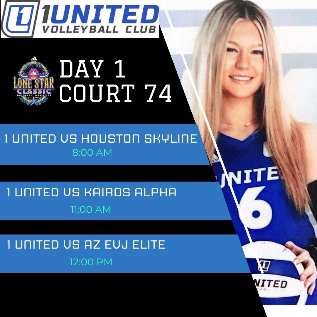 Lonestar Classic starts tomorrow!! Here’s my schedule for day 1. I’m so excited!