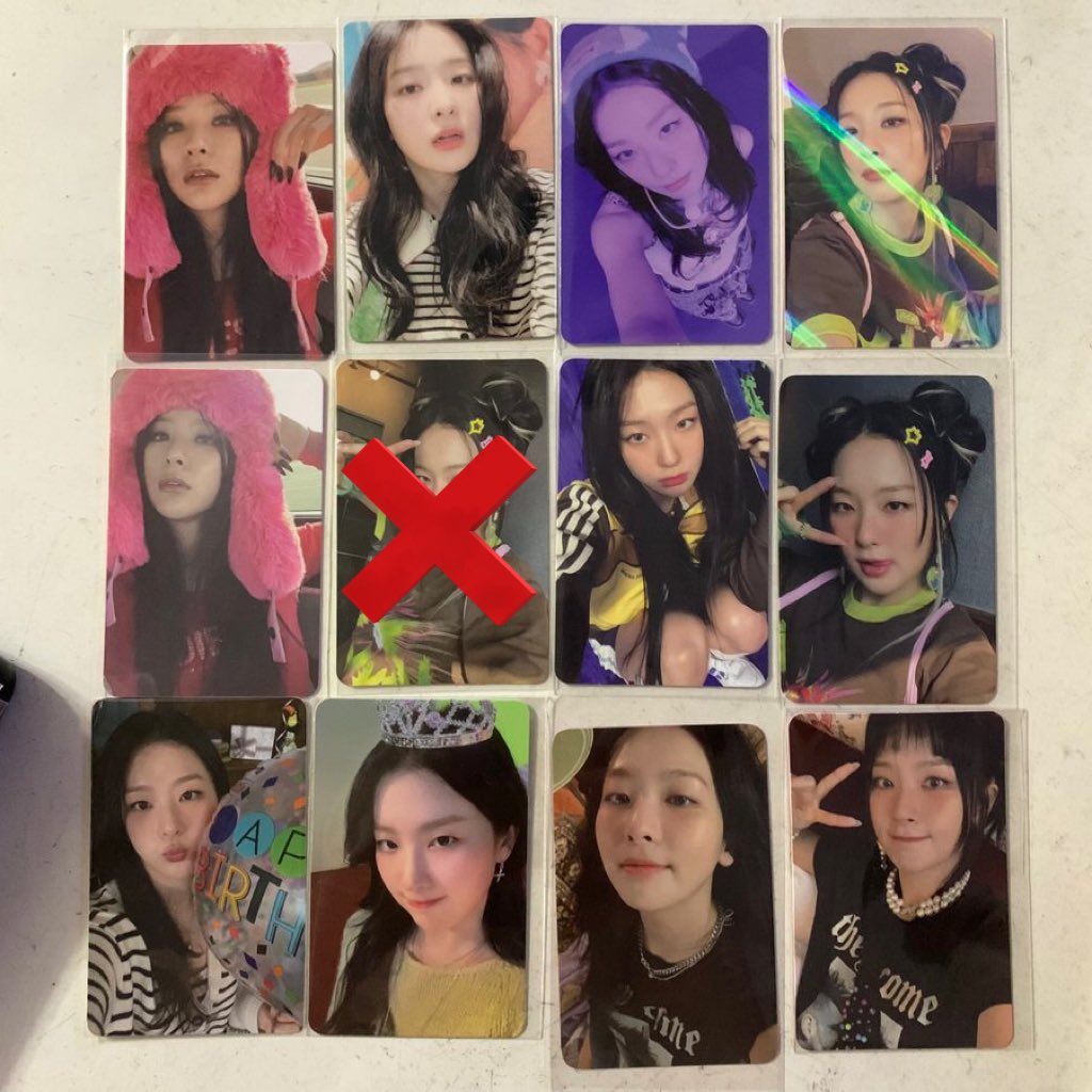 wts lfb ph #wtskddeulgi

seulgi birthday pc / pob

dop: payo

• album pc — 200 each

• pob albums except muplant, mumo &amp; unboxing — 300 each

• pob muplant, mumo &amp; unboxing — 400 each

# rv red velvet seulgi irene wendy joy yeri