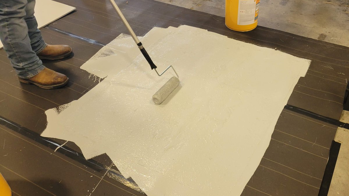 JasonMFinney's tweet photo. 🏗️ Exciting Day at  Ideal Building Solutions!🚀

Today, our estimating team had the fantastic opportunity to train with representatives from Sika-Sarnafil, diving deep into the innovative world of liquid-applied roofing solutions. https://t.co/BLxiNknxys