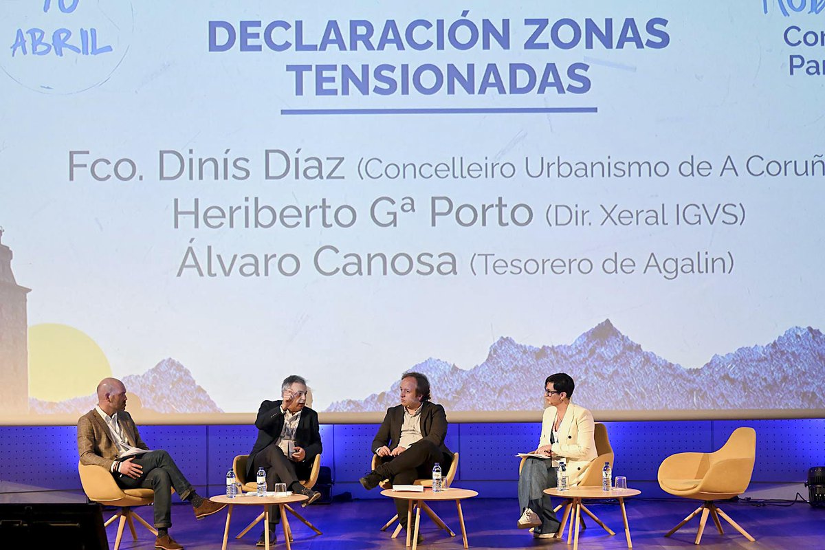 ConselleriaVPI's tweet photo. A @Xunta salienta que ningún concello presentou a solicitude de declaración de zona tensionada e advirte das consecuencias negativas para o mercado de alugueiro
O director do IGVS aposta por dar seguridade xurídica a propietarios e promotores no debate organizado por #AGALIN https://t.co/LizN8o75xP
