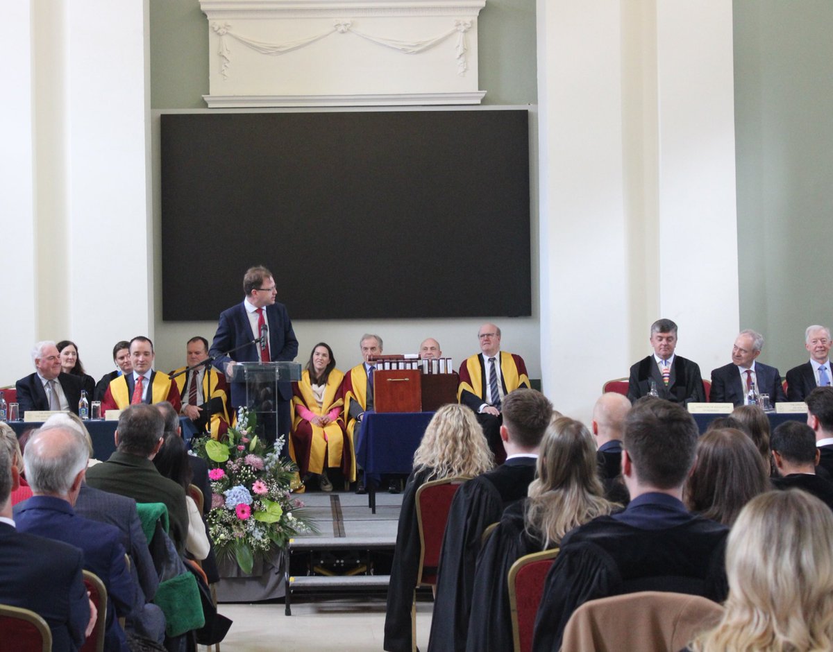 We are delighted to welcome Chair of the Justice Committee, James Lawless TD, as guest speaker to congratulate new colleagues and share his insight.