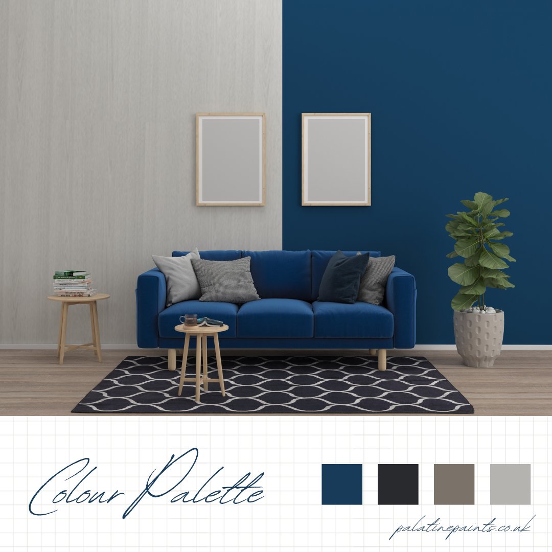 A colour palette to transform a dull room into one of class and elegance. Palatine Paints can match any colour that you've seen 🤩 👉 Shop Now: palatinepaints.co.uk 👉 Chat to us: 01942 884 122 👉 Email us: sales@palatinepaints.co.uk