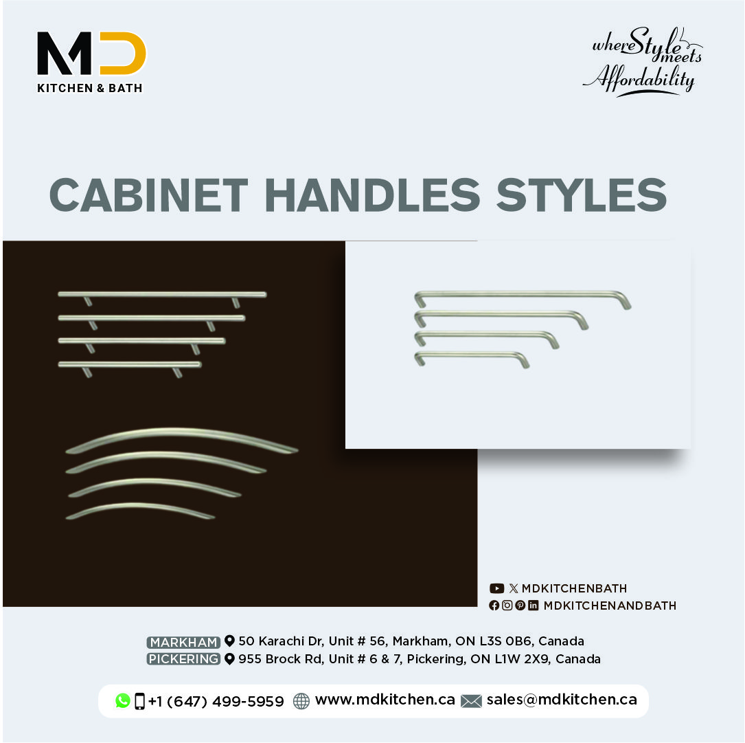 MDKitchenBath's tweet photo. Cabinet Handle Styles
Attention to detail matters! Explore our range of cabinet handle styles at MD Kitchen. From sleek modern knobs to vintage pulls, we’ve got you covered. Check out our website and elevate your cabinets! 🗝️🔍

#CabinetHandles #KitchenUpgrades #HomeImprovement https://t.co/qV90F0vEDT