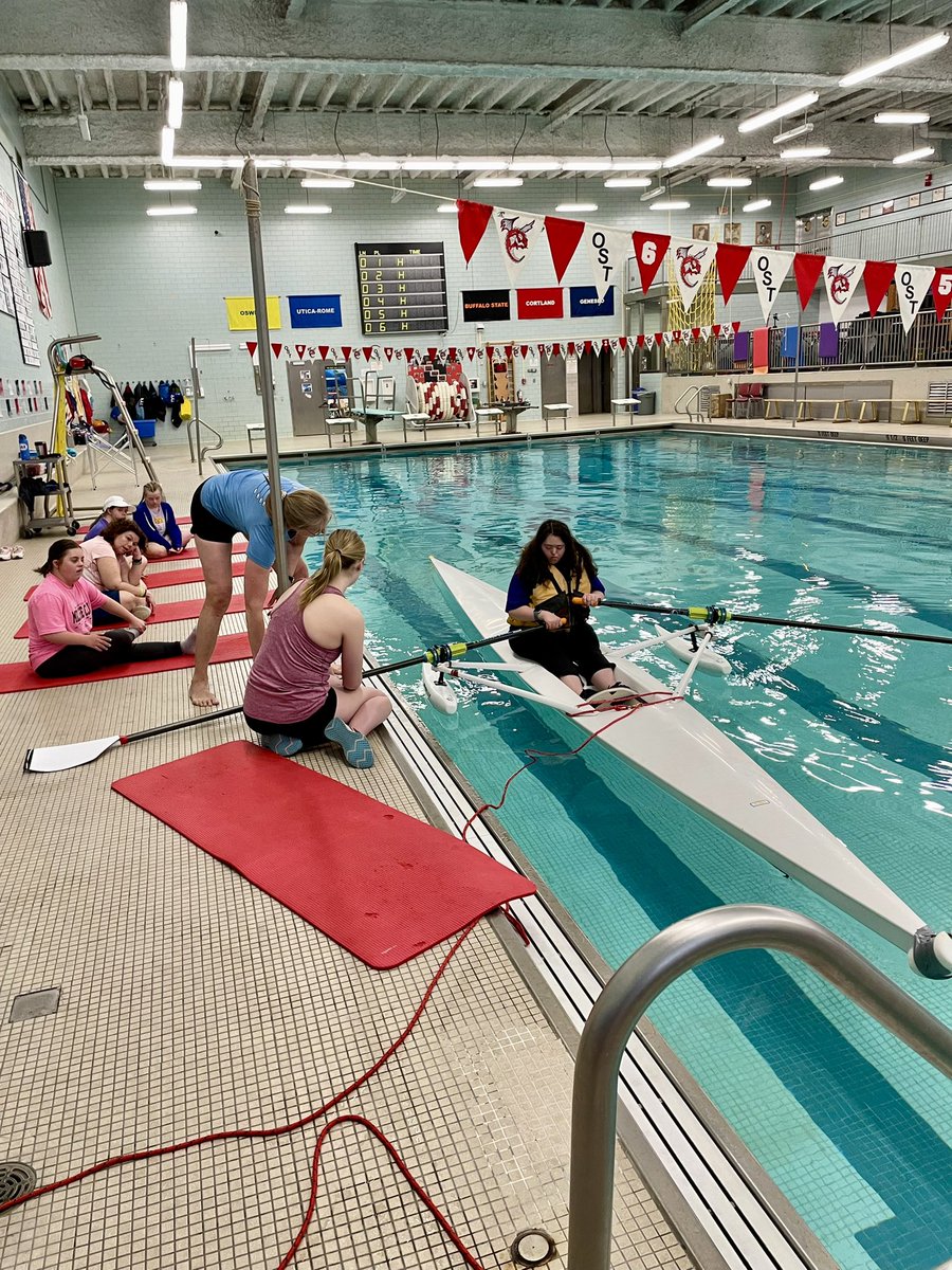 Day 1 of 2, helping with adaptive rowing lessons. So much fun.