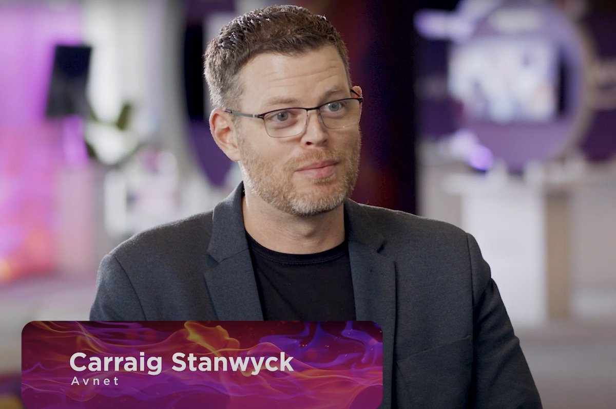 Carraig Stanwyk of @Avnet joined me at @Claroty Nexus to talk about #AI for active #cyberdefense. nexusconnect.io/videos/carraig…