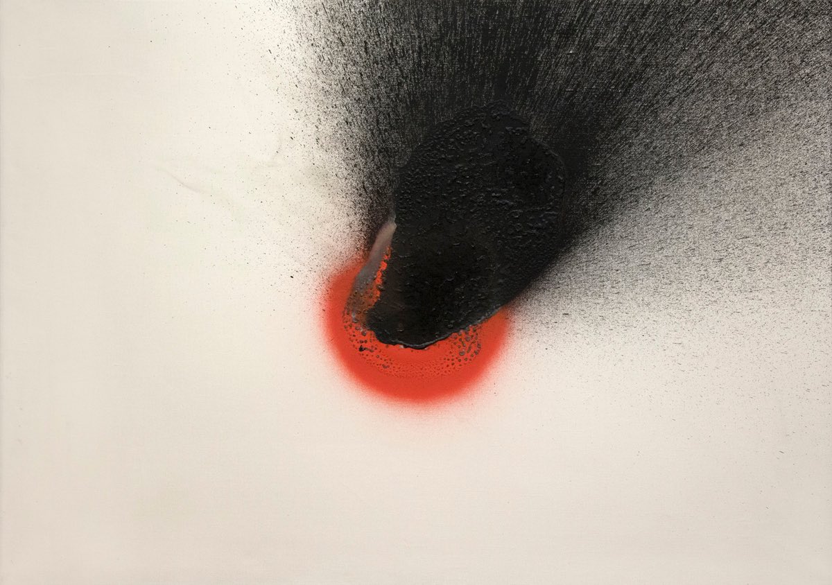 'The painting is a force field, arena of encounter of energies of the author, melted, poured into the movements of color, received from the fullness of the universe, conducted into the capillaries of the open soul of the viewer.' ~ O. Piene #BOTD, in 1928 thks to @Tina69911364