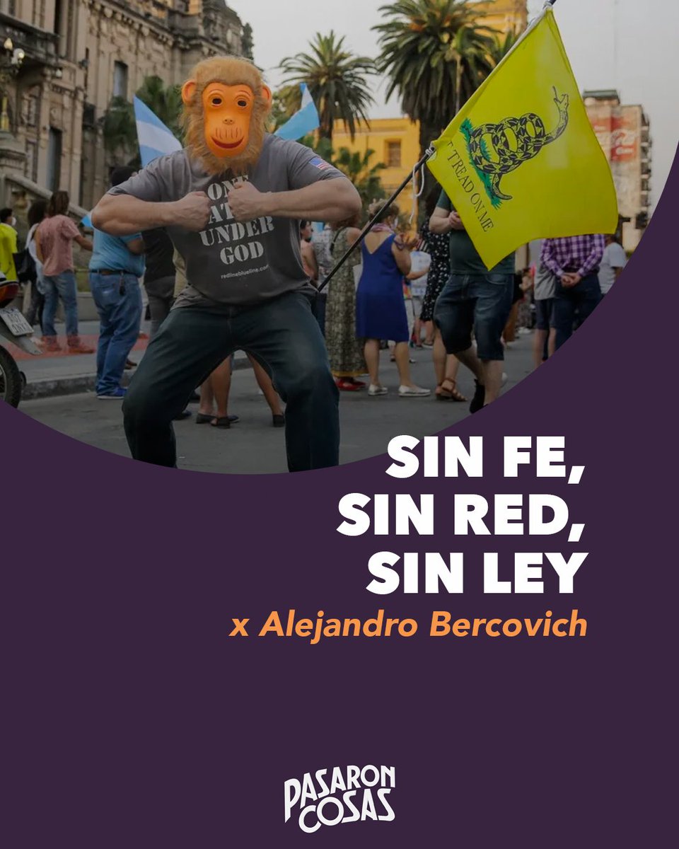 EDITORIAL | Sin fe, sin red, sin ley, por @aleberco. Escuchalo 👉 youtu.be/DUeH8Y0DrW4