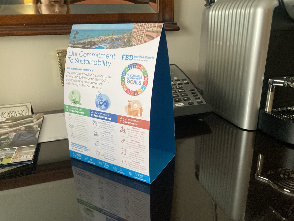 TinaODwyer's tweet image. The most comprehensive sustainability statement that I’ve seen in a hotel room yet @killasheehotel #killashee #kildare #thetourismspace #lgtourism2024 ⁦⁦⁦@FBDHotels⁩