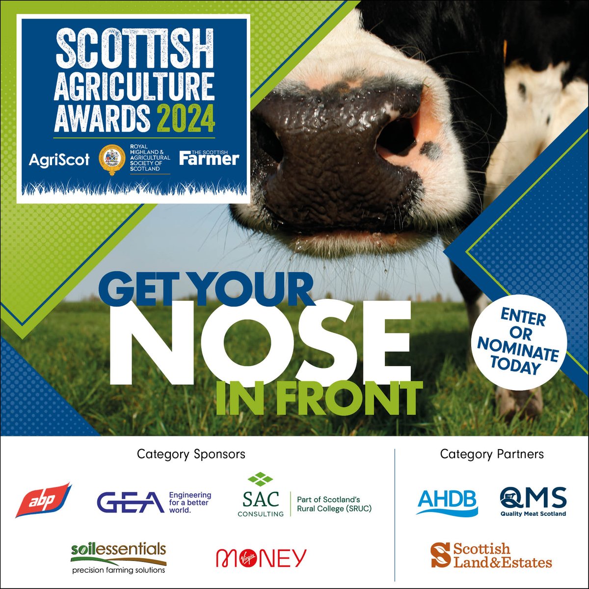 DIVERSIFIED FARM OF THE YEAR 2024 | We're delighted to be sponsoring the Diversified Farm of the Year Award at the Scottish Agriculture Awards 🏆 If you have a diversified farm business, or would like to nominate one, enter today! 👉newsquestscotlandevents.com/events/agriawa…