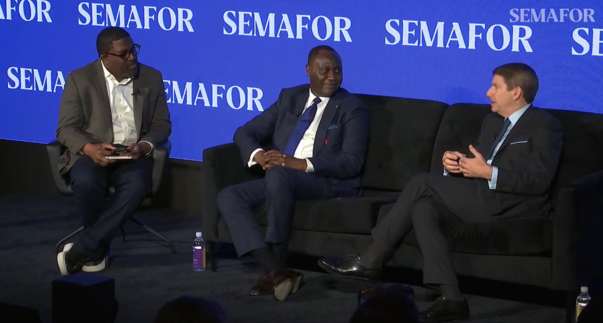 I joined @Semafor for a fireside w/ @africa_finance's Samaila Zubairu to discuss @DFCgov's commitment to high-quality, values-driven development in alignment w/ @US_PGI.   Our longstanding partnership w/ AFC is helping address Africa’s significant infrastructure needs.   #WES2024