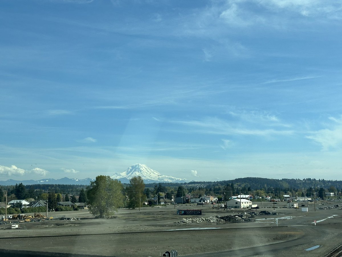 Beautiful Mount Rainier 💙
 #mountrainier #Washington