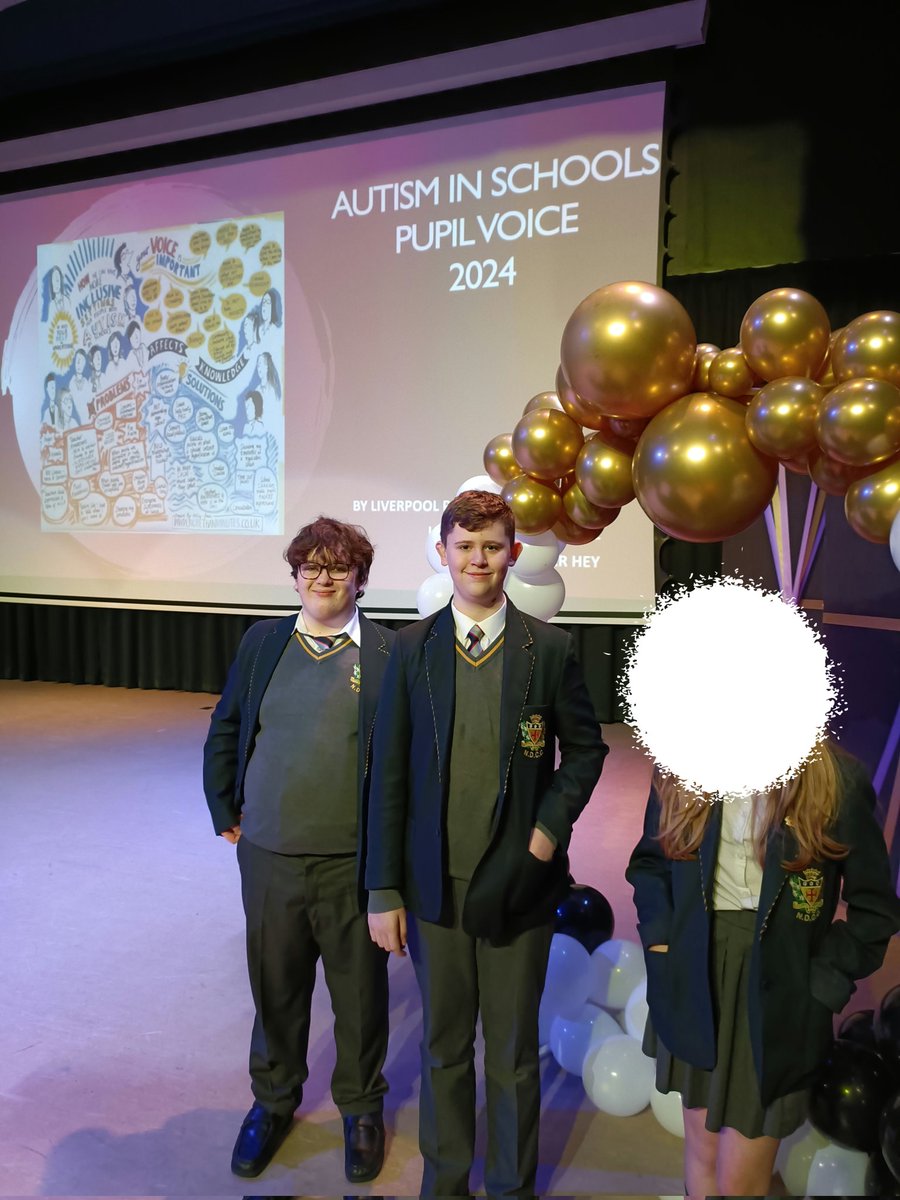 So proud of these three pupils from @NDEvertonValley who have worked with their peers from other other secondaries to bring together a resource for all Liverpool schools about the lived experience of Autistic pupils in school ❤️ #autism #support #Neurodiversity #peers #pupilvoice