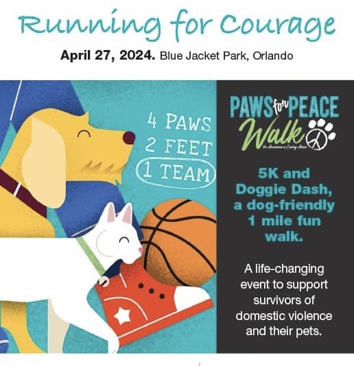 Help us to support @harborhousefl #PawsforPeace walk🐶🦮🐱🐈 They provide safe shelter for domestic violence survivors & their pets 🐾💝 Make a donation or join us with your four-legged friends #ChangeaPetsLife Check out WOA FL/PR fundraising page under “Team Bonita” Register now
