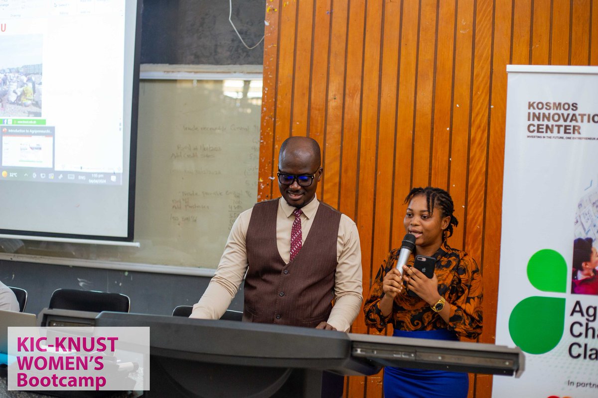 kicyaf_knust's tweet photo. The KIC KNUST women's boot camp was successfully organized on April 4, 2024.
Participants were impacted after hearing the insightful experiences shared by the speakers.
We are grateful to @kicghana for this insightful initiative.
#changingmindset
#womenempowerment https://t.co/osA4S18IZH