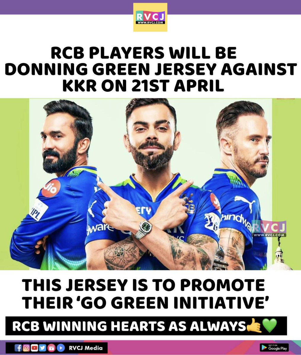 Nice Gesture by RCB 💚