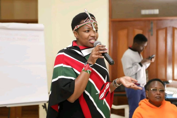 YALIAlumniKe's tweet photo. #ALUMNIOFTHEWEEK.

Ms. Jackline Saleiyan, founder @apackamonth
Winner of the Trailblazer Award 2024, awarded by His Excellency President W. Ruto.

Sector : Economic &amp; Financial Inclusion for Women and Girls.

Connect with Jackie: https://t.co/lg475Pyu5f 
https://t.co/WuV6ETBE2h https://t.co/nk1NPKYnxK