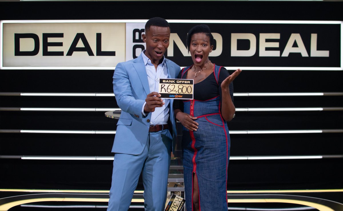 Congratulations to Nwabisa for clinching R62,800.00 on Deal or No Deal! 🎉💼 What an incredible win! #DealorNoDealZA #SABC2SiLaFamilia