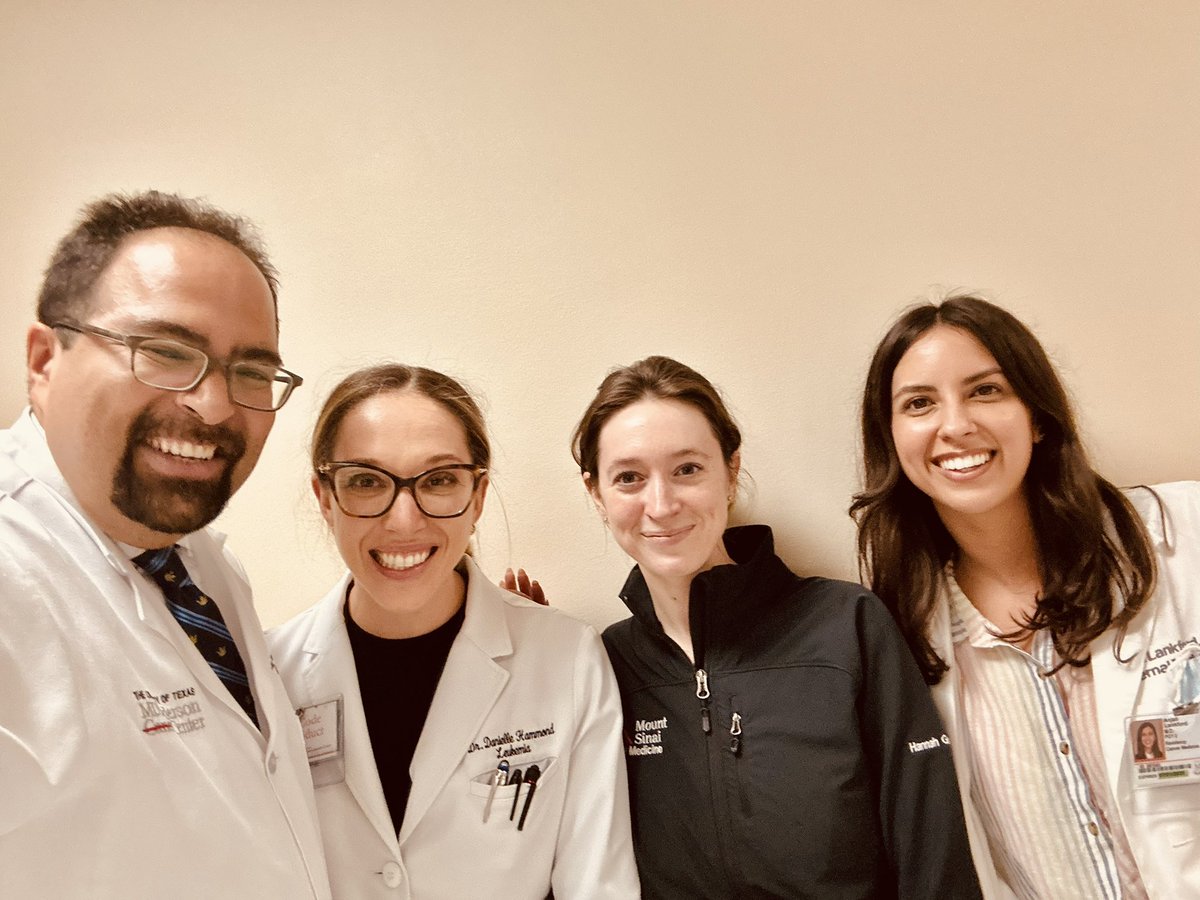 👉👉👉Superb clinic team discussions and new ideas 💡 & patient-centered brainstorming for new approaches after MPN clinic with awesome #TeamPemm this week !! Shout to and make sure to follow Dr @DanielleHammo20 Dr @HannahGoulart Dr @LankfordAni !!! #MPNSM #VEXAS #BPDCN #leusm