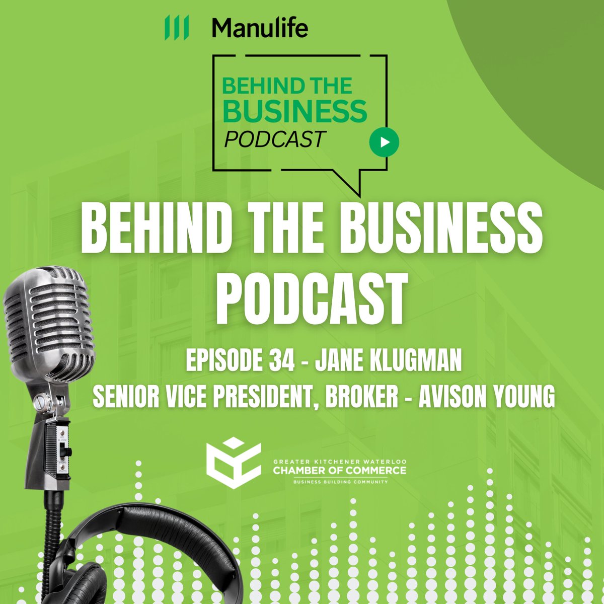 Hey everyone! Episode 34 of our Behind the Business Podcast is out now. Head to the link - greaterkwchamber.com/education/behi… and check out the awesome conversation we had with our special guest @JWKlugman about her fascinating career journey, and much more! #podcast #kitchenerwaterloo