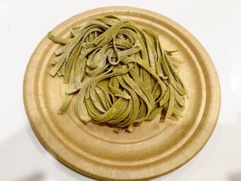 We discovered the first pasta made from olive leaf flour, it's fantastic and it comes from Ascoli - Gambero Rosso International buff.ly/4d1suDa