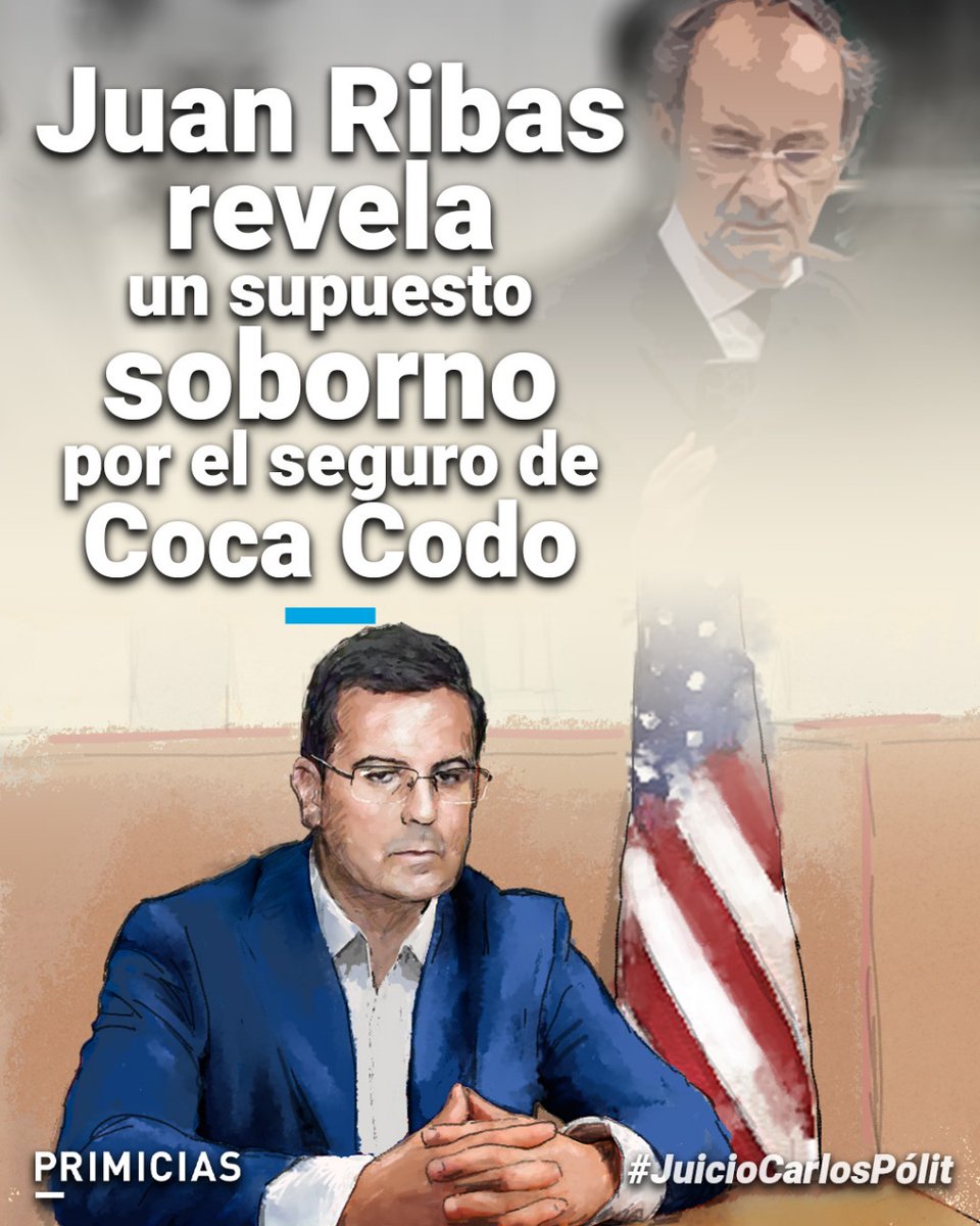 #JuicioCarlosPólit | El séptimo día de juicio en contra de Carlos Pólit comenzó con el testimonio de Juan Ribas, expresidente del directorio de Seguros Sucre. Esto dijo. prim.ec/hWs950Rjglo