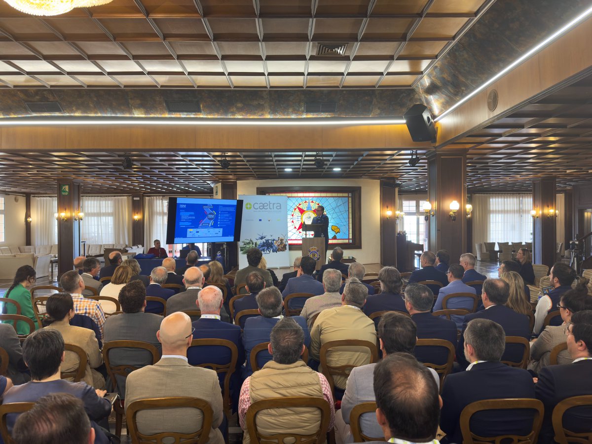 COEC_es's tweet photo. Hoy se celebró la jornada “La Defensa y su sector industrial como tractores de la economía de Cartagena y la Región de Murcia - Retos y oportunidades” en el marco del Programa CAETRA del @infoRMurcia de la mano de COEC. https://t.co/BJQIRKeEq0