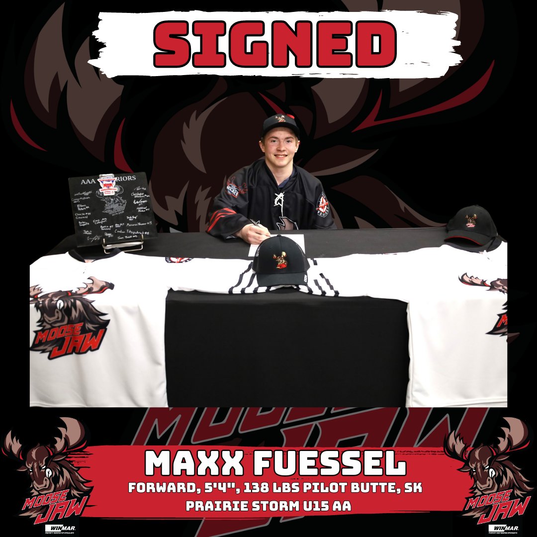 MJAAAWarriors's tweet photo. ***SIGNING ALERT***

We are happy to announce the signing of '09 forward Maxx Fuessel for the 2024/25 season.

Last season, he put up 53 points in 27 games and led his @PrairieStormSK U15 AA squad in scoring. He additionally had 3 goals in the playoffs.

1/2 https://t.co/wp7v6qm4zG