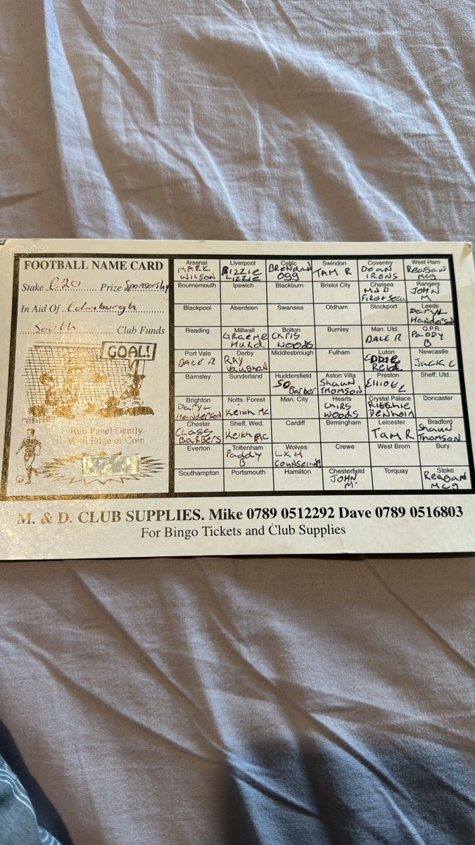 Edinsouthfc's tweet photo. An updated photo of the card. 

A reminder of £20 per team and the winner will be the sponsor on our Matchday warm-up tops &amp; a social media post for our playerdata each week! 

Any help appreciated 🙏🏻 https://t.co/hMBytz9Vj0