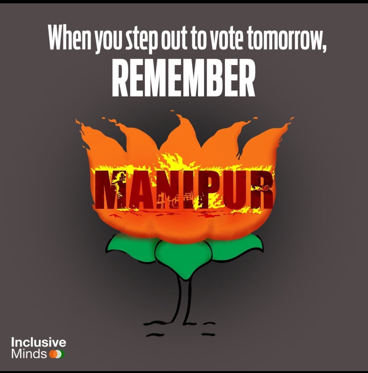 Remember #Manipur

#SayNoVoteForBJP
#HaathBadlegaHaalaat 
#IWCForNyay