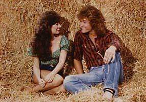 TBT- circa 1982... that time I made my solo debut in the hay with a #HeeHawHoney.