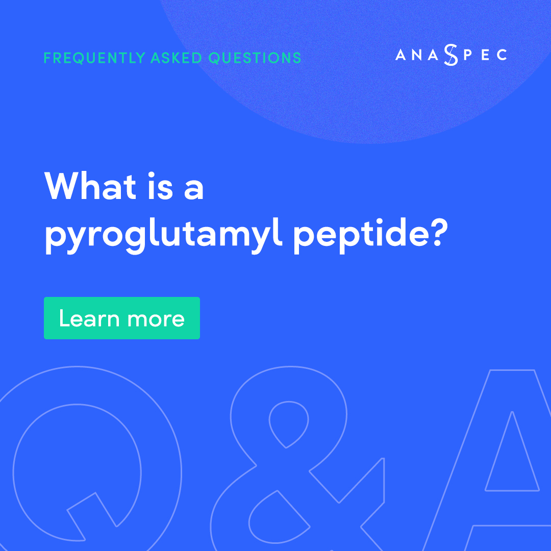 anaspec's tweet photo. Did you know that pyroglutamate (pGlu) formation in peptides is a post-translational modification? But why does it happen? Let's explore further: https://t.co/arqhA6QlRO
#BioChemistry #PostTranslationalModification #pGlu #PeptideScience #PeptideSynthesis https://t.co/u2W9BCX5RA