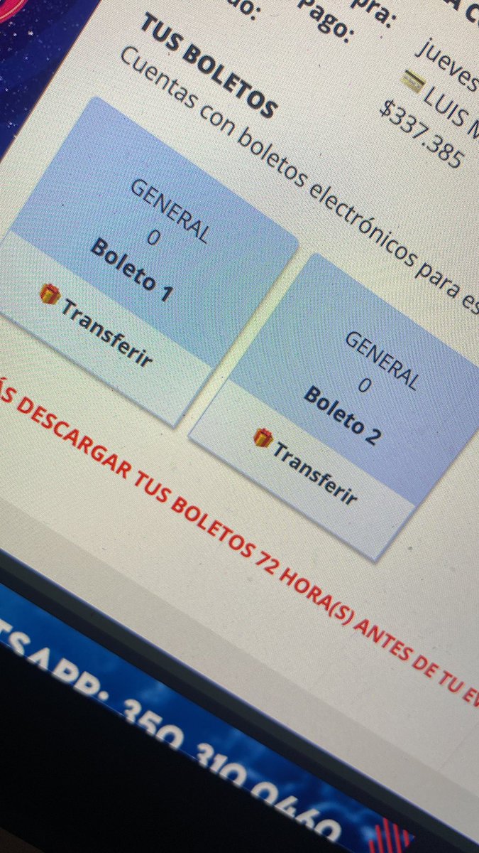 Paso 1: comprar boletos de @Diamantelectric Paso 2: prender la veladora pa’ que la bonita diga que sí