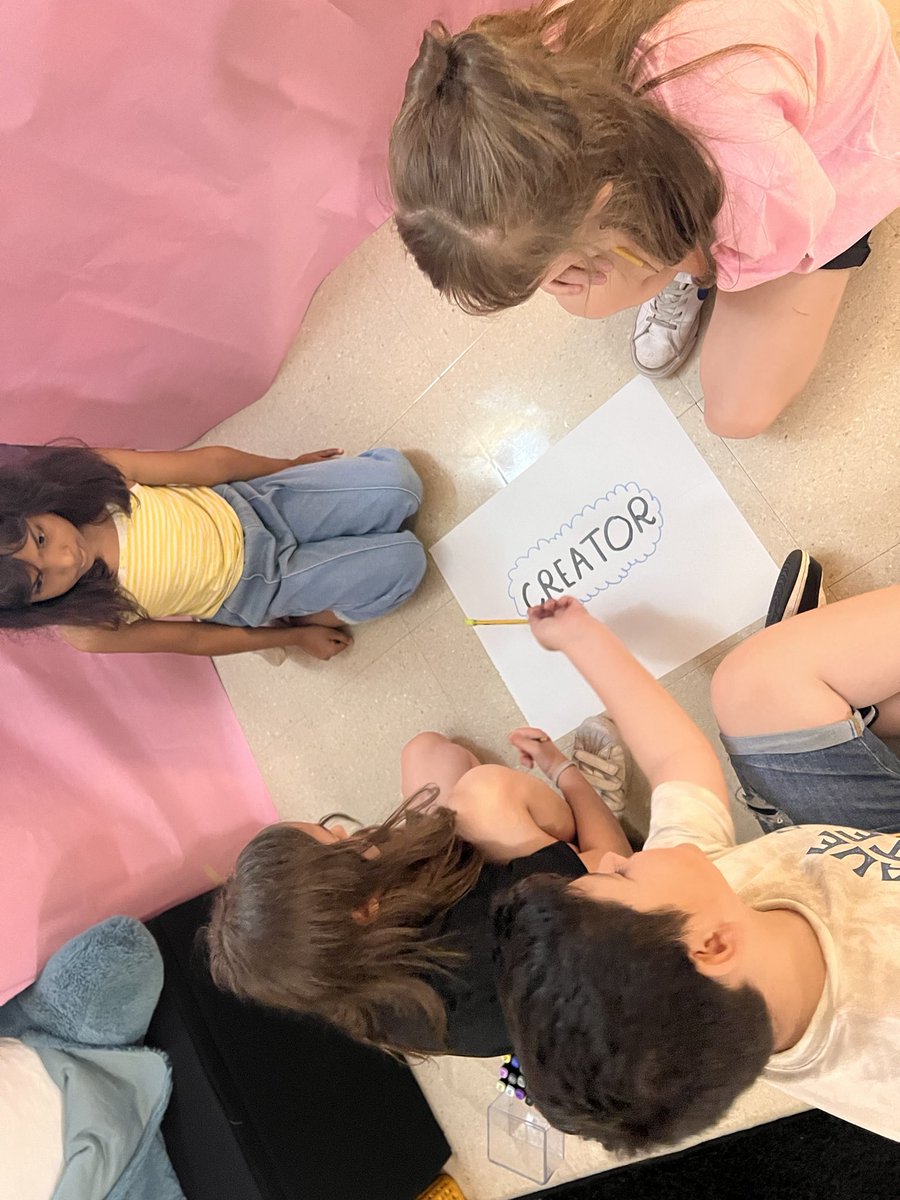 _mrscardenas's tweet photo. Learned about our new learner profile yesterday…CREATOR! What better way to learn about it than to become it. 🎨🐝⭐️ https://t.co/2OXwsV0JbR