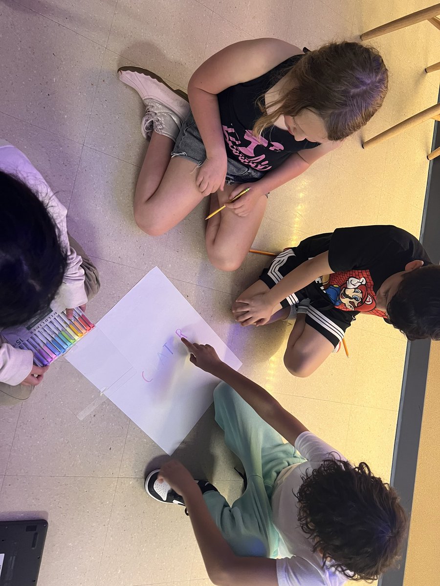 _mrscardenas's tweet photo. Learned about our new learner profile yesterday…CREATOR! What better way to learn about it than to become it. 🎨🐝⭐️ https://t.co/2OXwsV0JbR
