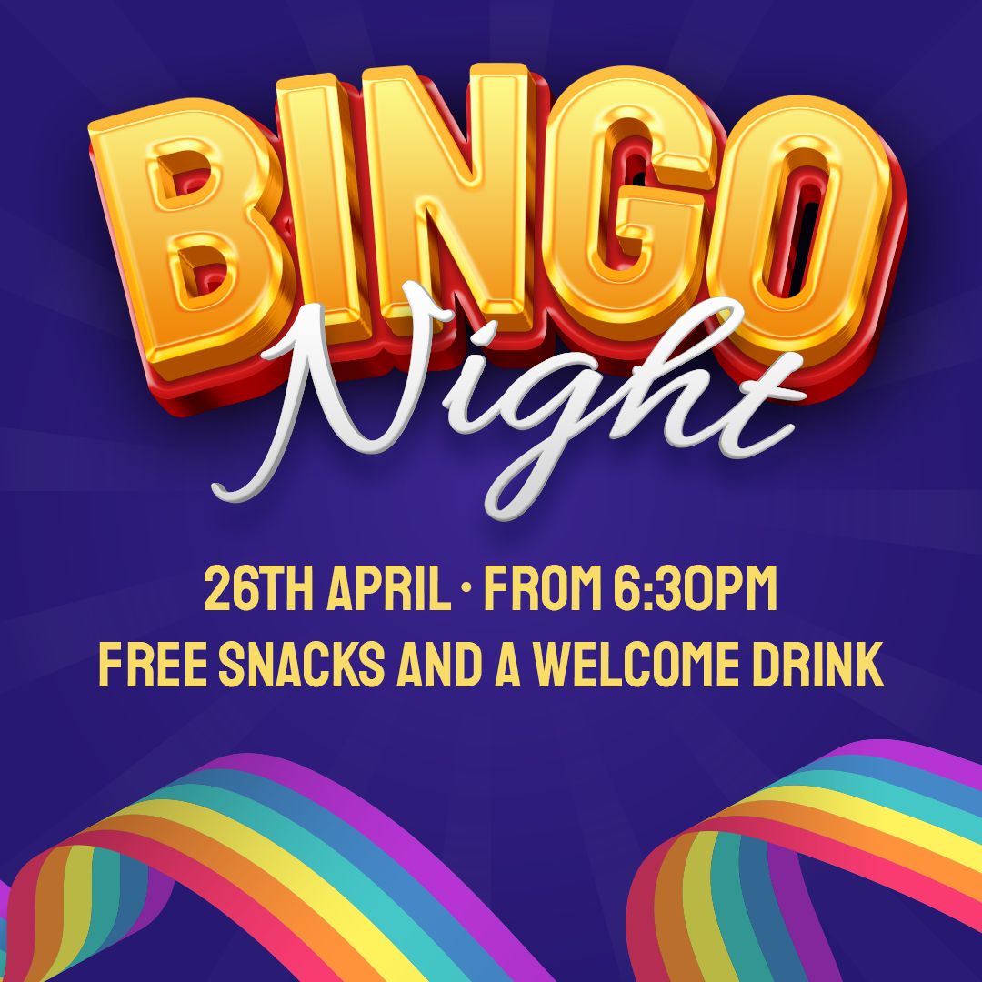 Don't forget, Bingo Night is on April 26th! Everyone is welcome!