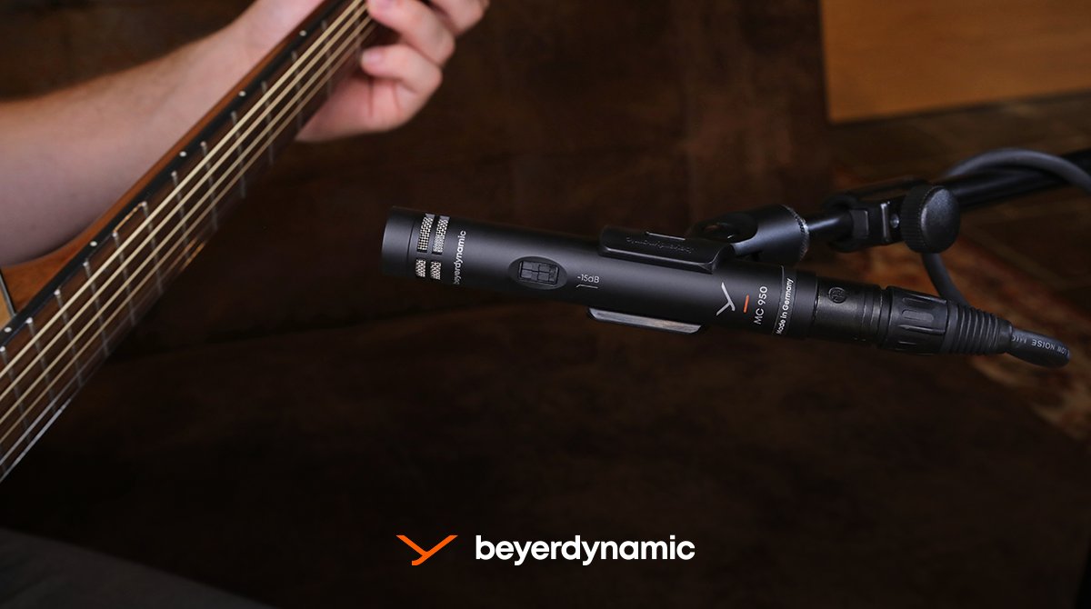 Our MC 950 shares the same DNA as the MC 930: versatility, high-quality workmanship, exceptional technical features and a clever construction. Its supercardioid polar pattern is what makes it special: fcld.ly/mc950 🎤 #beyerdynamic