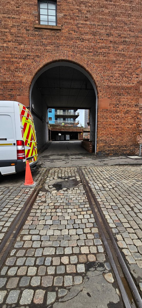 The restored winding wheels uncovered while the Tram extension work on Leith Walk look really smashing on display at Iona St. Remnants of tramlines just off Breadalbane St Leith in the final photo. History everywhere you look.