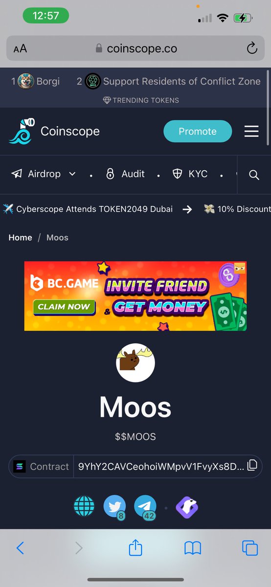 moosonsol's tweet photo. Coinscope listing 

https://t.co/WmP4fIkggk https://t.co/GKsOOhn5RI