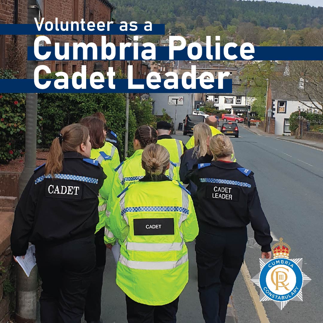 Cumbria Police Cadets are seeking volunteer cadet leaders to help young people aged 13-17 years across the county. Our police cadets has been established for 4 years and is at the forefront of Police Cadet programmes in the country. Find out more ➡️ orlo.uk/nOhlo