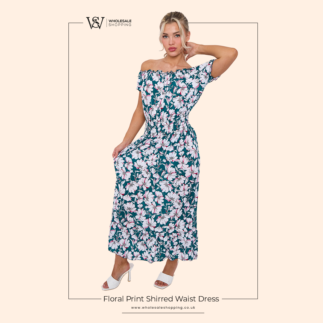 Elevate your wardrobe with our Floral Print Shirred Waist Dress! Perfect for any occasion, this stylish piece is a must-have.

Shop Now: rb.gy/51w5zs

#dress #floralprint #womendress #wholesaleuk #wholesalefashionuk #fashionwholesale #ukfashion #wholesaleshopping