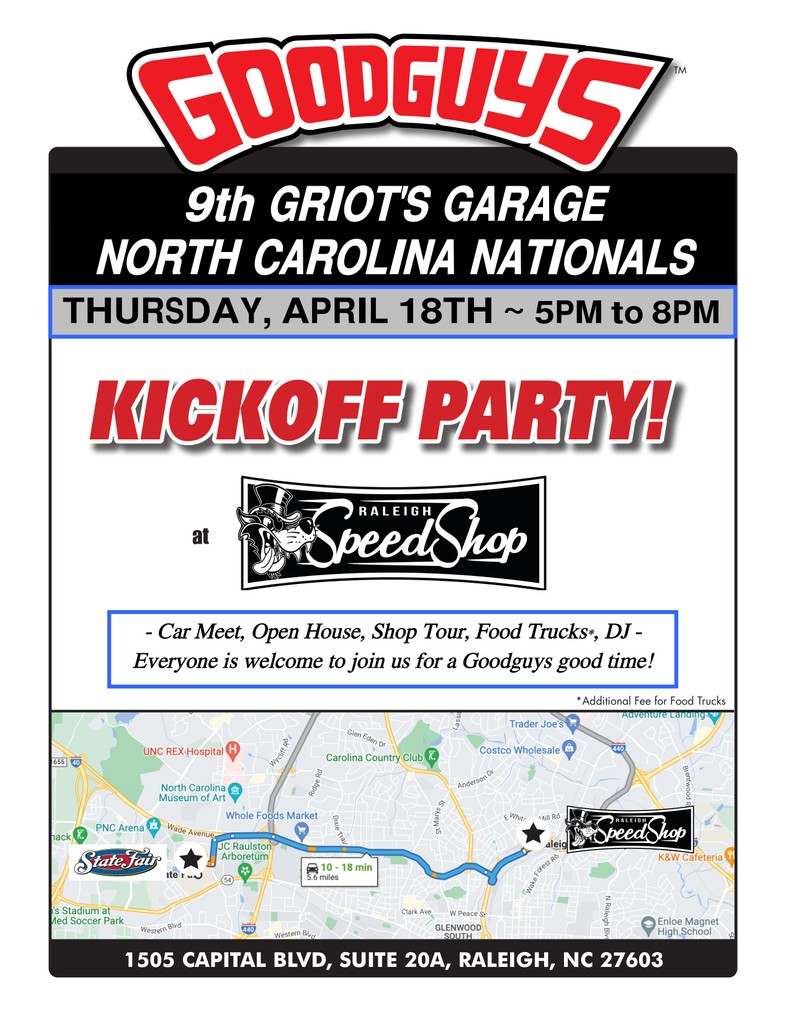 Raleigh_Speed's tweet photo. Tonight's the night. Stop by say hi. https://t.co/lS5eGn1gBb