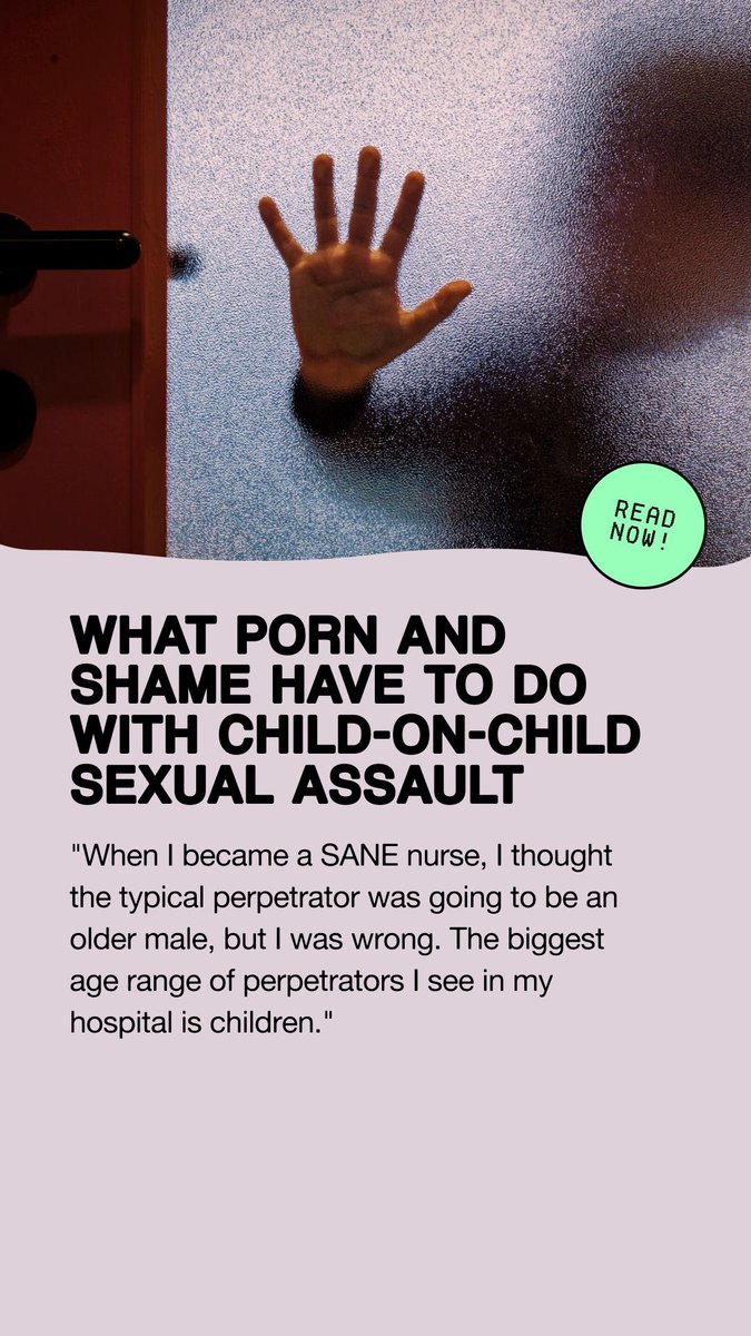 Discover the shocking truth about child-on-child sexual assault and its surprising link to porn and shame. A SANE nurse shares eye-opening insights that challenge common misconceptions. Click the link to uncover the full story. 🔗 - ftnd.org/3TTd7p2 #FightTheNewDrug