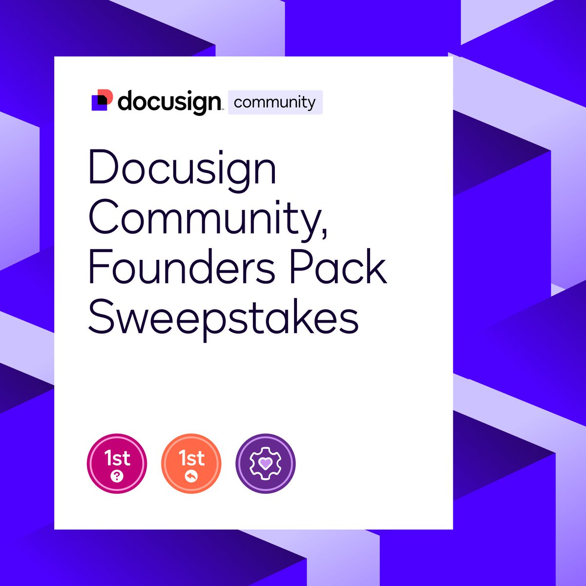 Docusign's tweet photo. Work comfortably 😌 with the fun tech and stylish swag we’re giving away as part of our Founders Pack Sweepstakes. 

To enter, you’ll need to sign up for the #DocusignCommunity, fill out your profile, then follow the rules on our Sweepstakes page: https://t.co/QzOW5M9UjN https://t.co/FLPTv2ws3h