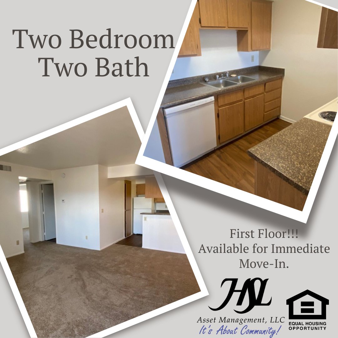 Apply Today and move in this week! Call us for the apartment details and current pricing!! #Cantera #HSL #itsaboutcommunity
HSL Asset Management, LLC.
[Equal Housing Opportunity]