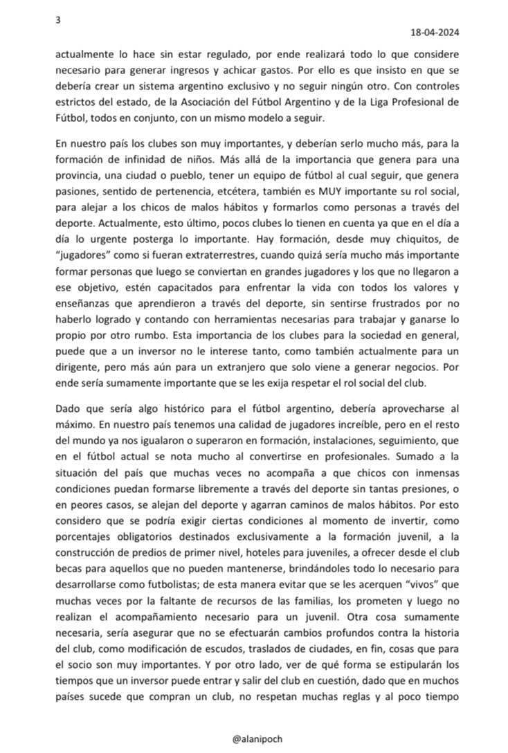 alanipoch's tweet photo. Fútbol Argentino: ¿SAD, si o no? 
Es un tema muy complejo para una respuesta simple. Hay muchas cuestiones por analizar y mejorar en nuestro querido fútbol, para lograr no estancarse y estar en continuo crecimiento, a la par de las principales ligas del mundo. https://t.co/j5AVJ16ij6