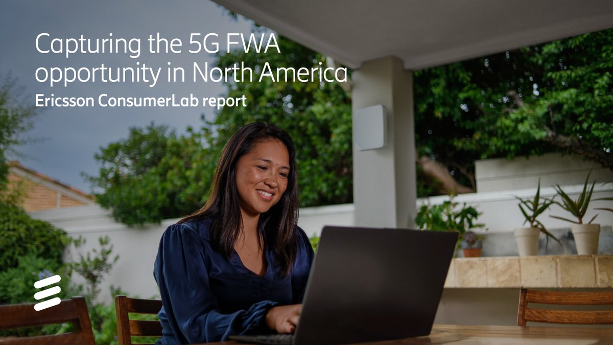 Exciting insights from the latest Ericsson #ConsumerLab report suggest that #5G #FWA is poised to become a preferred household connectivity option in North America. 📡 Check out the reports: US report: m.eric.sn/NxxM50RgYia Canada report: m.eric.sn/1Xop50RgYie