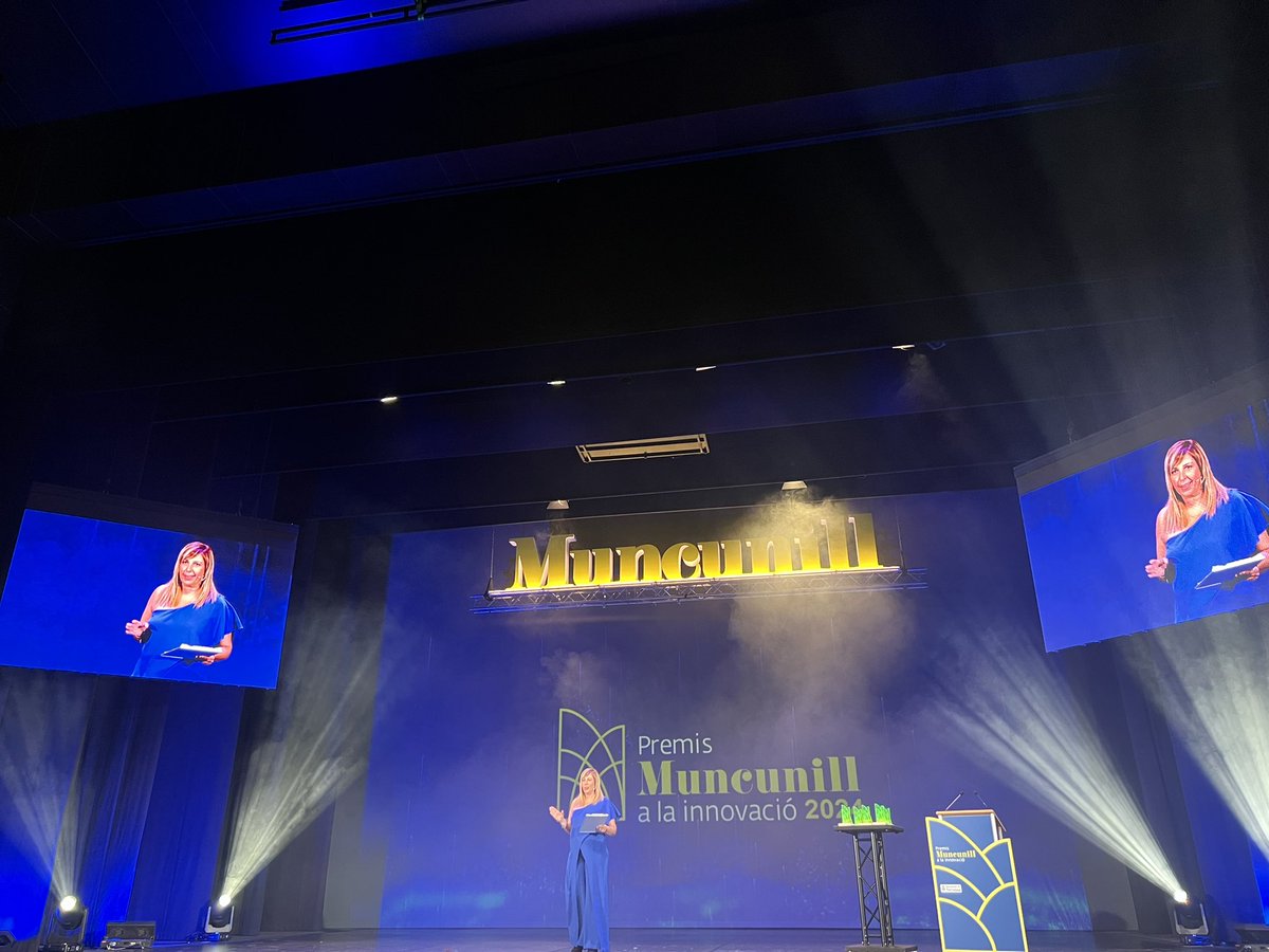 Presents als premis Muncunill a la innovació 2024 - felicitats a tots als premiats #PremisMuncunill #Terrassa